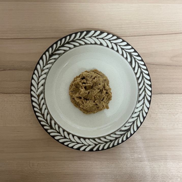 米粉と有機ココナッツミルクのクッキー